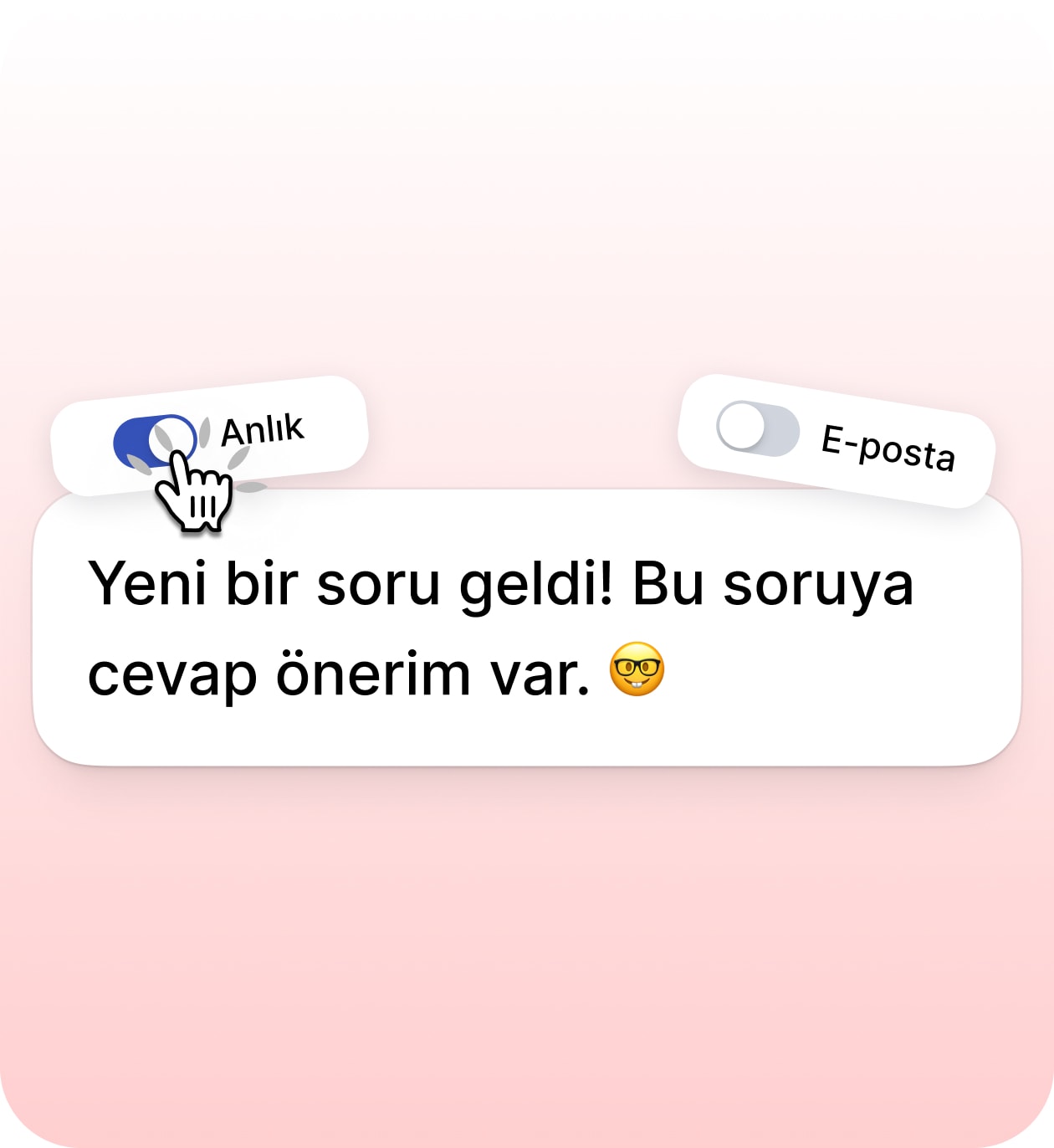 Bekleyen sorulardan anında haberdar ol