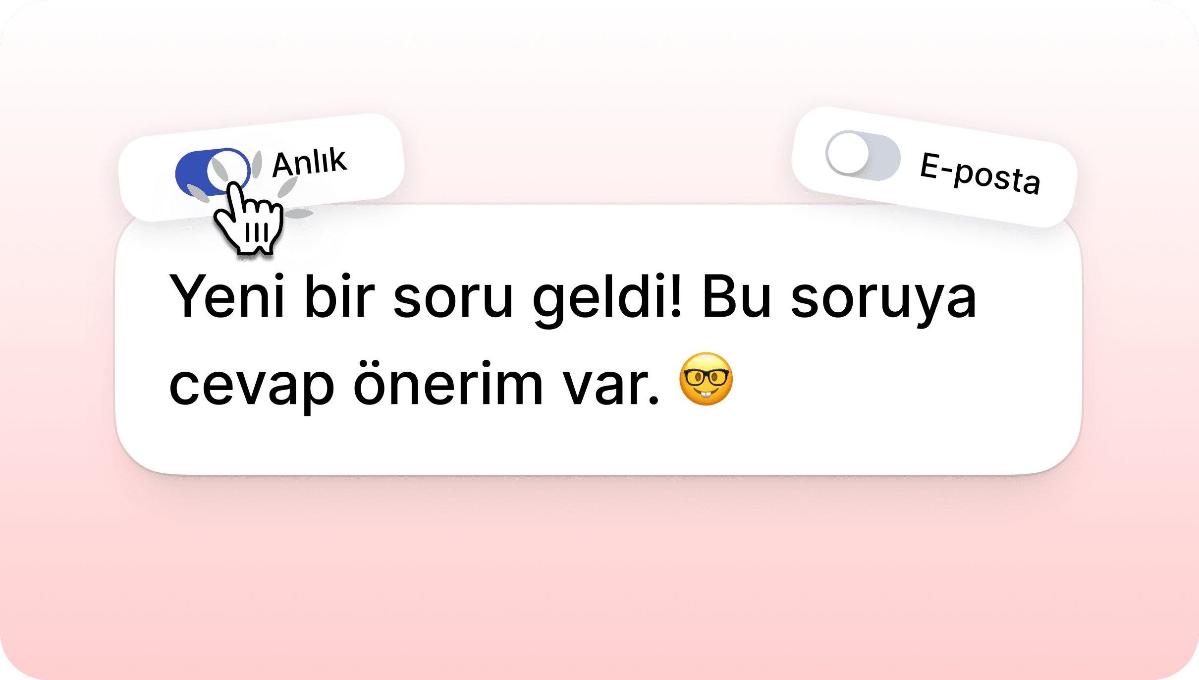 Bekleyen sorulardan anında haberdar ol